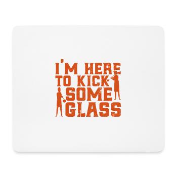 Glassworker Glassblowing Glass Blowing Gift - Tapis de souris (format paysage) - blanc - Devant