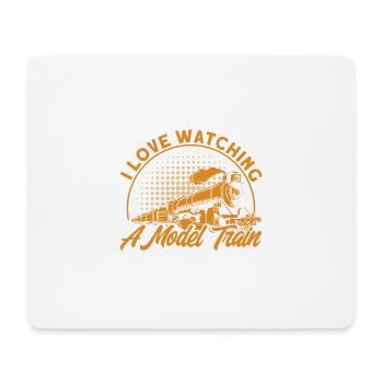 Trains Train Driver Locomotive Cadeau - Tapis de souris (format paysage) - blanc - Devant