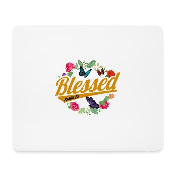 Bible Verse Inspirational Jesus God Gift - Mouse Pad (horizontal) - white - Front