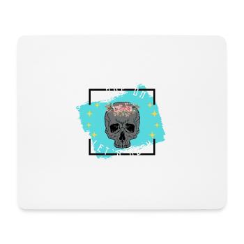 Allez, let ́s rock - Tapis de souris (format paysage) - blanc - Devant
