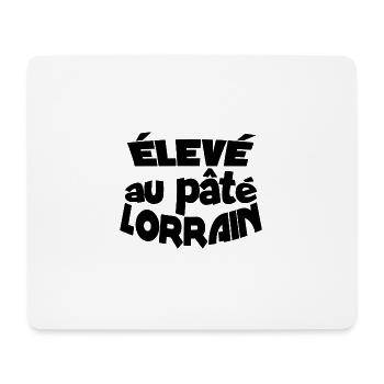 élevé au pâté lorrain - Tapis de souris (format paysage) - blanc - Devant