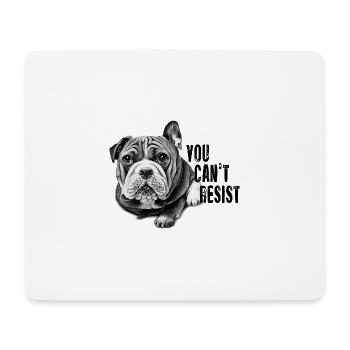 You can't resist - Mouse Pad (horizontal) - white - Front