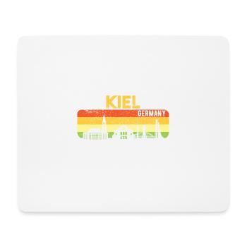 Kiel Skyline Kiel Gift - Mouse Pad (horizontal) - white - Front