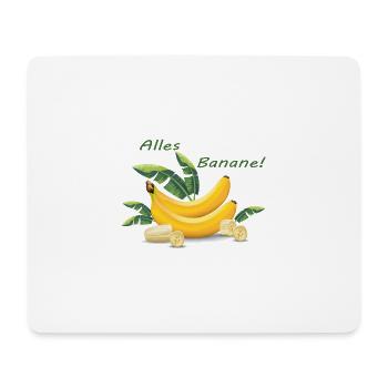 All banana - Mouse Pad (horizontal) - white - Front