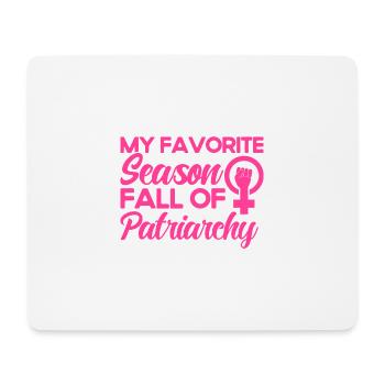 Rechte der Frauen Gleichberechtigung der Geschlech - Mousepad (Querformat) - Weiß - Vorne