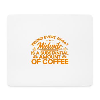 Geburtshelfer Doula Hebamme Geschenk - Mousepad (Querformat) - Weiß - Vorne