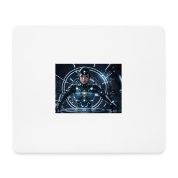 Synthèse de l’avenir de la technologie - Tapis de souris (format paysage) - blanc - Devant