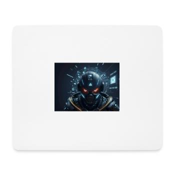 Synthesis of the future of technology - Mouse Pad (horizontal) - white - Front