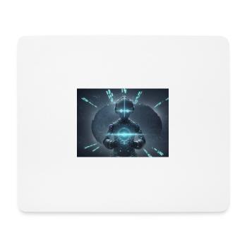 Synthèse de l’avenir de la technologie - Tapis de souris (format paysage) - blanc - Devant