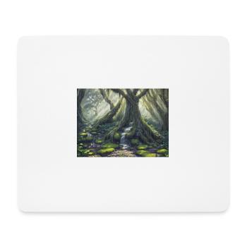 enchanted forest - Mouse Pad (horizontal) - white - Front