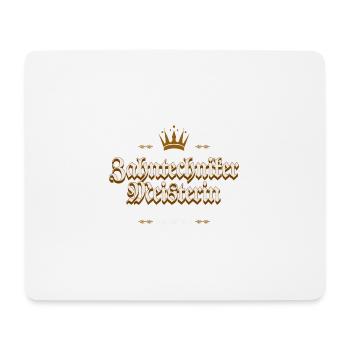 Zahntechnikermeister 2026 T-Shirt - Mousepad (Querformat) - Weiß - Vorne