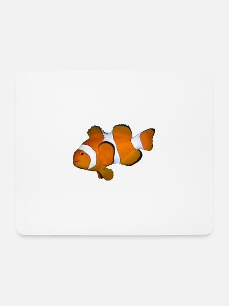 fisch1 - Mousepad (Querformat) - Weiß