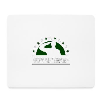 DDR Veteran Armee Militär Geschenk - Mousepad (Querformat) - Weiß - Vorne