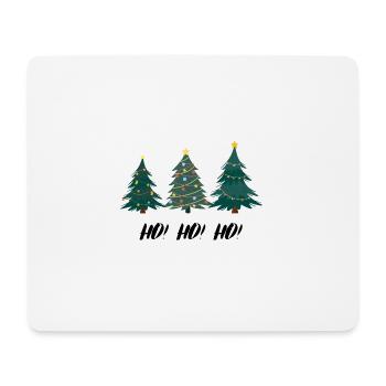 HOHOHO Christmas tree - Mouse Pad (horizontal) - white - Front