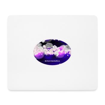 Brilliant genital flora - Mouse Pad (horizontal) - white - Front