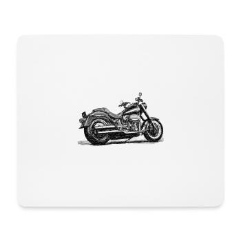 Chopper Sketch - Mouse Pad (horizontal) - white - Front