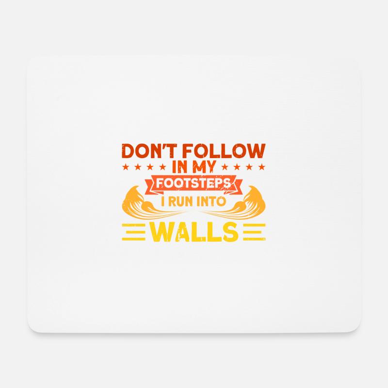 Sarcastic Black Humor Irony Gift - Mouse Pad (horizontal) - white