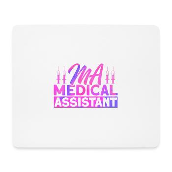 CMA Medical School Certified Medical - Mouse Pad (horizontal) - white - Front