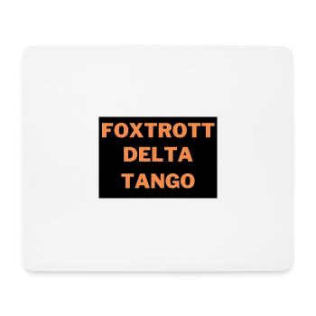 Fu** Dona**  - Mousepad (Querformat) - Weiß - Vorne