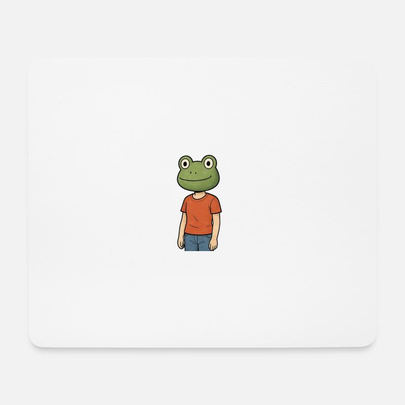 Pepe Leben stinkt - Mousepad (Querformat) - Weiß