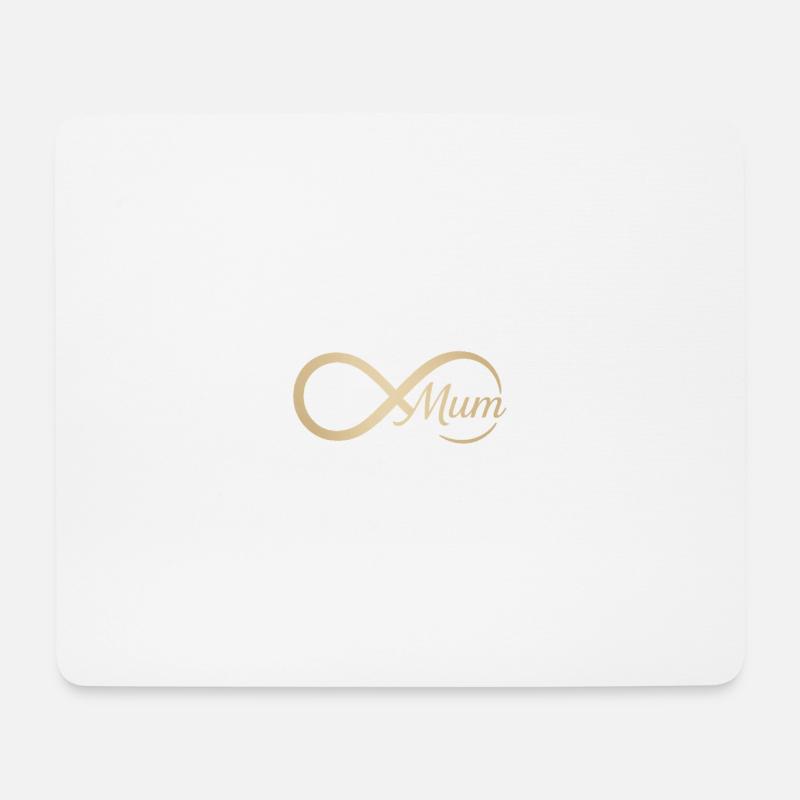 Infinity Motiv für Mütter - Mousepad (Querformat) - Weiß