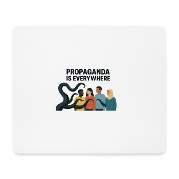 Propaganda is a picture of diversity everywhere - Mouse Pad (horizontal) - white - Front