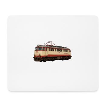 Locomotive PKP EP07-1066 railway train trains pkp - Mouse Pad (horizontal) - white - Front