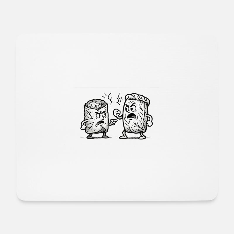 Dispute Dolma vs Golubzi - Tapis de souris (format paysage) - blanc