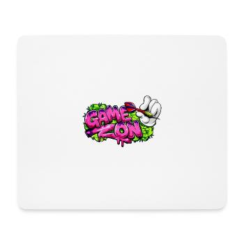Dart,Darts,Game on Graffiti - Mouse Pad (horizontal) - white - Front