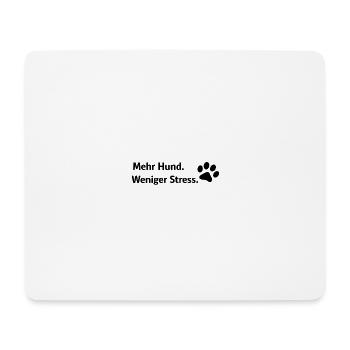 Randonnée dans la forêt au clair de lune - Tapis de souris (format paysage) - blanc - Devant