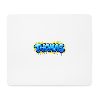 THOMAS GRAFFITI NAME FÜR PERFEKTES GESCHENK DRUCKBAR AUF - Mousepad (Querformat) - Weiß - Vorne