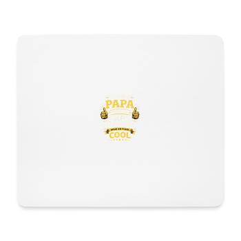 Normaler Vater, aber cooler - Mousepad (Querformat) - Weiß - Vorne