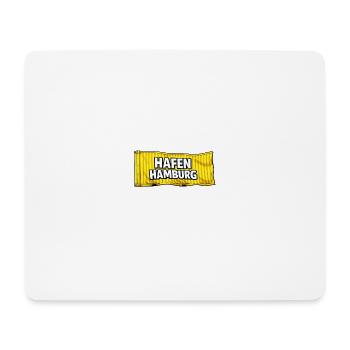 Hafen Hamburg Flaggenmotiv - Mousepad (Querformat) - Weiß - Vorne