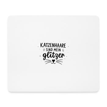 Katzenmotiv - Mousepad (Querformat) - Weiß - Vorne