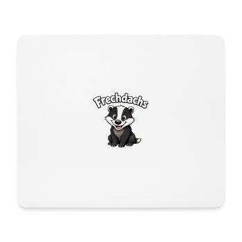 Frechdachs - Mousepad (Querformat) - Weiß - Vorne