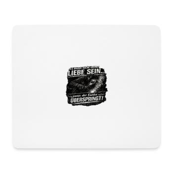 Funke Überspringt Stahl Schweißen Liebe - Mousepad (Querformat) - Weiß - Vorne