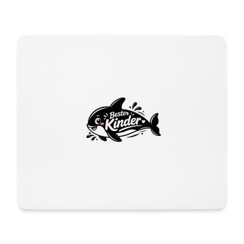 Bester Kinder Stil Hai - Mousepad (Querformat) - Weiß - Vorne