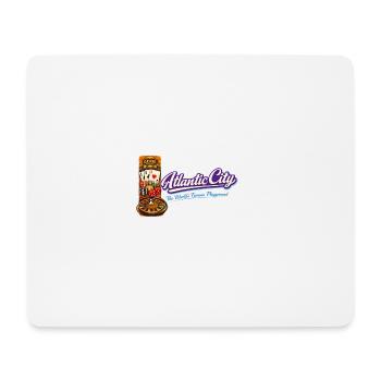 Atlantic City Casino Retro Vintage Design - Mouse Pad (horizontal) - white - Front