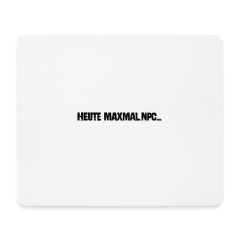 NPC - Mousepad (Querformat) - Weiß - Vorne