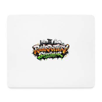 Graffiti Streetwear Spray Font - Mouse Pad (horizontal) - white - Front