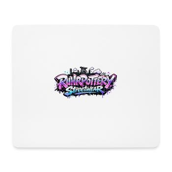 RuhrPottery Streetwear Graffiti - Mouse Pad (horizontal) - white - Front