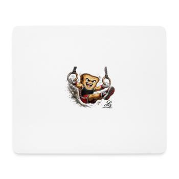 TOAST_RINGTURNER - Mousepad (Querformat) - Weiß - Vorne