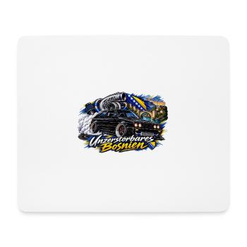 Unzerstörbares Bosnien  - Mousepad (Querformat) - Weiß - Vorne