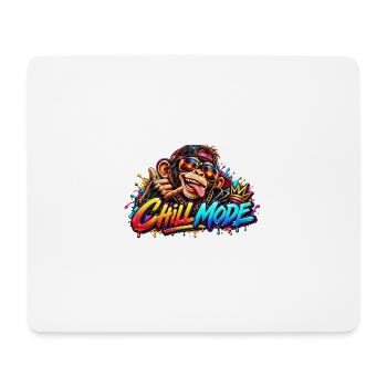 Chill Mode Dschungel Vibes - Mousepad (Querformat) - Weiß - Vorne