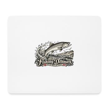 Fischerei Denmark: Meer und Freiheit - Mousepad (Querformat) - Weiß - Vorne