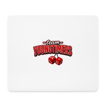 Team YoungTimers 2026 - Mousepad (Querformat) - Weiß - Vorne