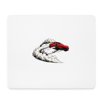 Electric Roadster – Supercar Launch Edition - Mousepad (Querformat) - Weiß - Vorne