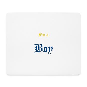 Bosnien Bosnier Junge Spruch Geschenk - Mousepad (Querformat) - Weiß - Vorne