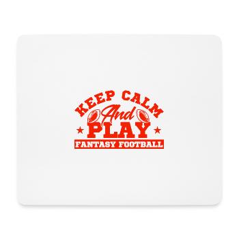 Fantasy Football Meister Draft Day Fantasy Footbal - Mousepad (Querformat) - Weiß - Vorne