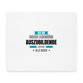 AZUBI légendaire - Tapis de souris (format paysage) - blanc - Devant